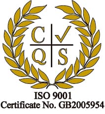 CQS ISO 9001 accredited