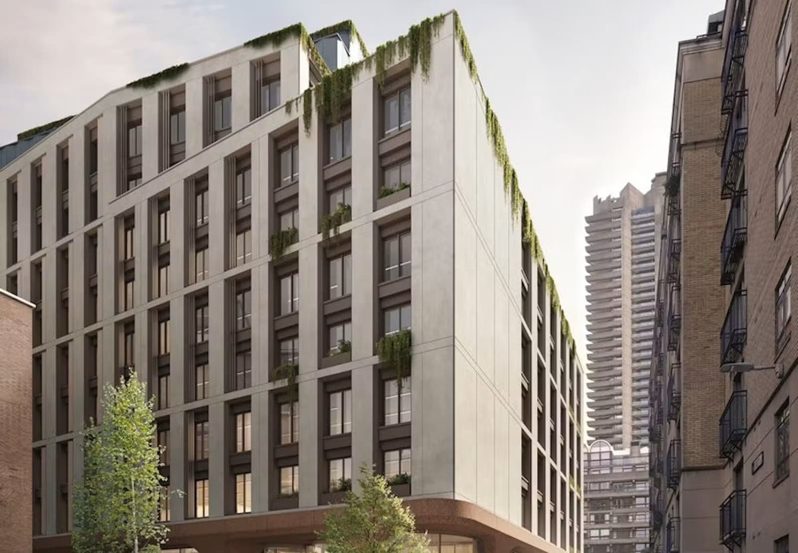 Visualisation of the 1 Golden Lane development in London